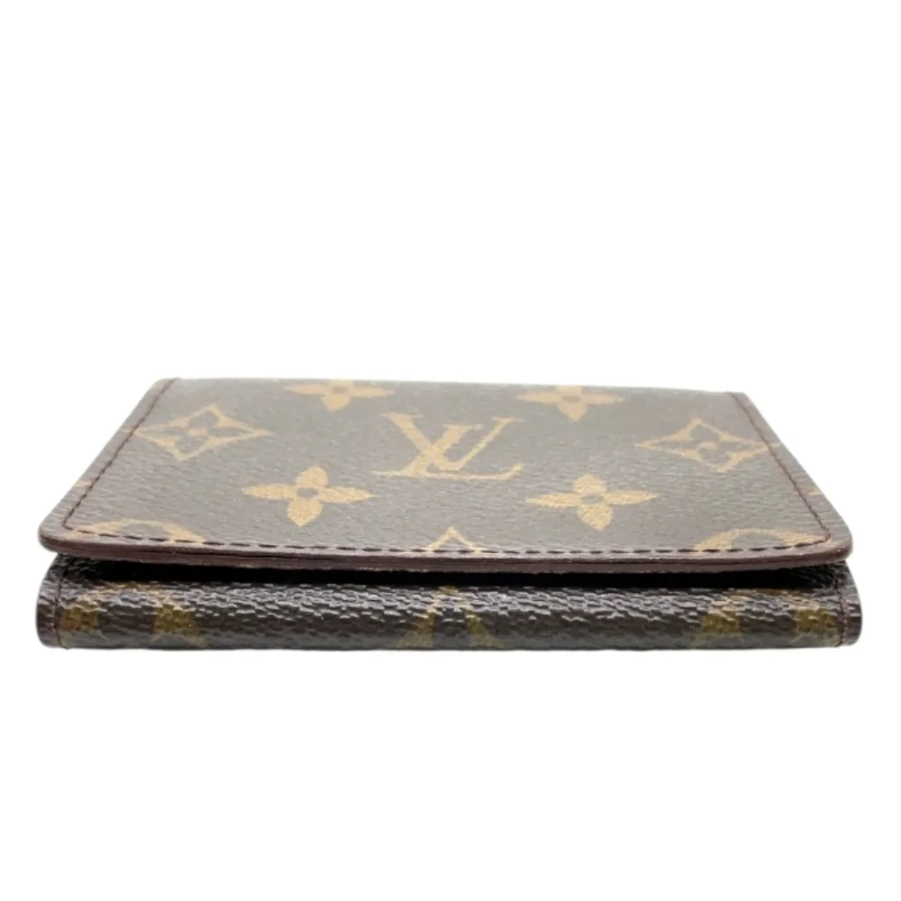 Louis Vuitton Brown Monogram Canvas Compact Wallet